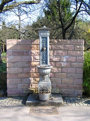 Der Eugen-Denneler-Brunnen in Stuttgart
