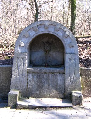 Der Rudolph Keller Brunnen in Stuttgart