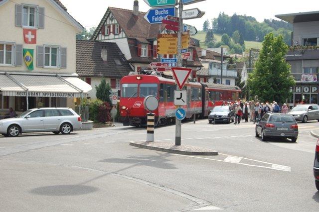 Foto vom Busausflug zum Wandertag 2011 in Altstätten/Schweiz