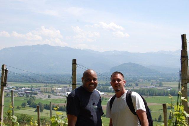 Foto vom Busausflug zum Wandertag 2011 in Altstätten/Schweiz