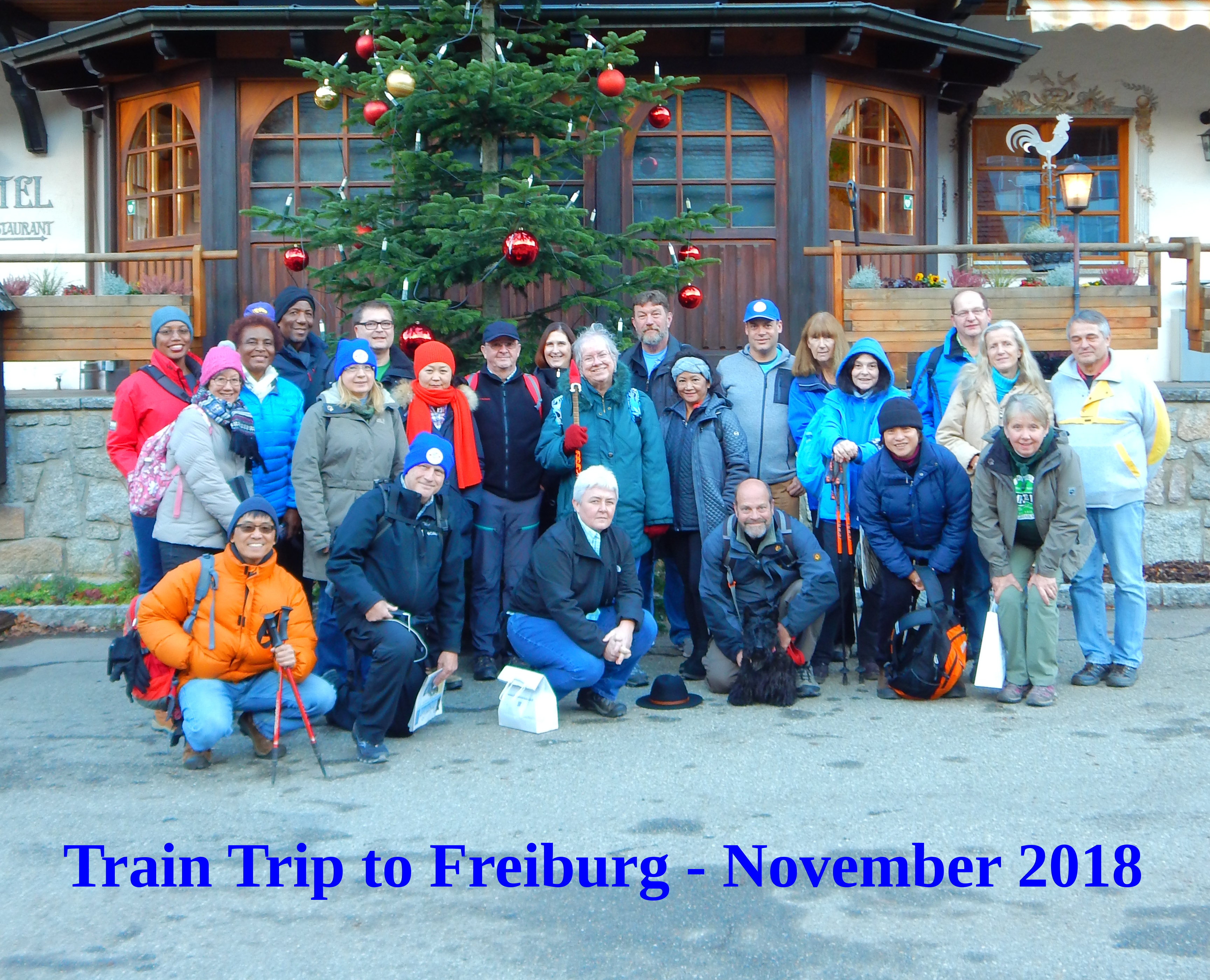 Zugausflug nach Freiburg November 2018