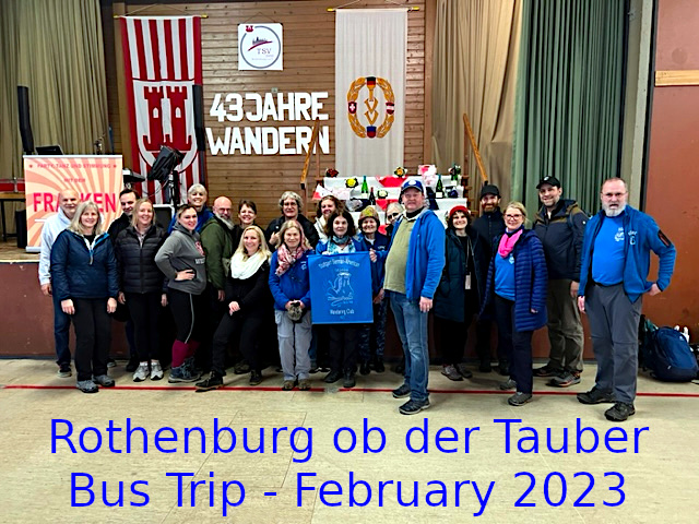 Busausflug nach Rothenburg o. d. T. Februar 2023