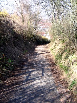 Auf der Heide unweit der Nonnenwaldstraße in Stuttgart-Gaisburg